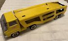 Vintage 1970's Mighty Tonka Car Carrier Hauler with Working Ramp Lift