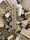 LEGO ASSORTED TAN/OFF WHITE BRICKS PIECES BY QUARTER LB FREE SHIPPING USA SELLER