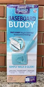 BASEBOARD BUDDY Baseboard & Molding Cleaning Tool As Seen On TV  3 Pads Included