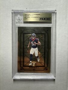 Will Anderson Jr 2023 Panini Gold Standard #16 Golden Ticket Rookie Card RC 1/1
