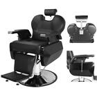 Deluxe Barber Shop Hydraulic Recline Salon Chair Beauty Spa Shampoo Hair Styling