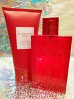Burberry Brit Red for Women Her 3.3 oz / 100 ml Eau De Parfum & 5 oz Lotion