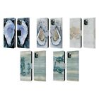 OFFICIAL PAUL BRENT SEA CREATURES LEATHER BOOK CASE FOR APPLE iPHONE PHONES
