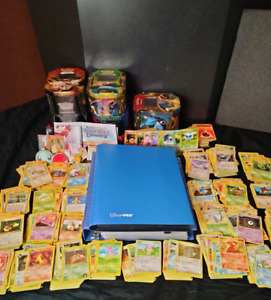 Huge Vintage Pokemon Binder Collection Lot over 2000 Cards WOTC Holo Rare