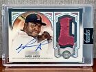 2023 Topps Dynasty Silver David Ortiz 3-Color GU Patch On Card AUTO 5/5 Red Sox