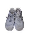 Nike Flex Contact Grey Gold Lace Up Running Shoes Woman's Size 8 908995-006