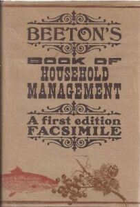 THE BOOK OF HOUSEHOLD MANAGEMENT by Beeton, Isabella Book The Fast Free Shipping