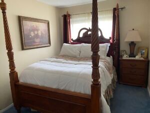queen size bedroom set solid wood