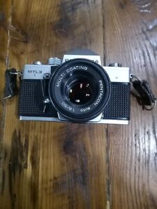 Praktica MTL 3 film camera with Pentacon Lens Untested