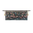 William Morris Holy Grail Tapestry - Verdure with Deer and Shields 54