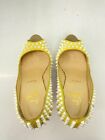 Christian Louboutin Women's Ultra High Pumps Pair Yellow White Pre-owned US8 UK5