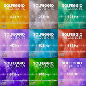 Solfeggio Frequencies - All Nine Audio Discs - Complete CD Set - 9 CDs
