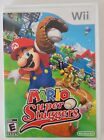 Wii Nintendo Mario Super Slugger 2008 disc with booklet and case