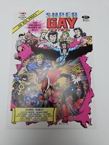 Super Gay Comics #20 Giant Size X-Men 1 Homage Cover (Bob Ross, 1993)