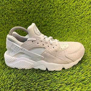 Nike Air Huarache Run Womens Size 9 Gray Athletic Shoes Sneakers 683818-014