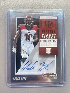 New Listing2018 Panini Contenders Championship Ticket /99 Auden Tate #196 Rookie Auto RC B1