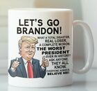 Worst President Coffee Mug 11 Oz anti biden Mug LETS GO BRANDON 2020 2024 Trump