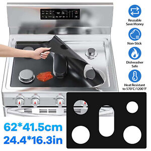 Stove Top Burner Cover Protector Reusable Non-Stick Liner for Samsung Gas Range