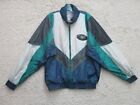 VINTAGE Pro Player Seattle Mariners Jacket Large Adult Blue Green Full Zip Mens*