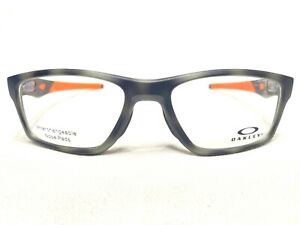 NEW Oakley Crosslink MNP OX8090-0755 Mens Green Tortoise Eyeglasses Frames 55/17