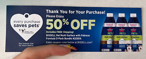 Coupon codes discount Bissell