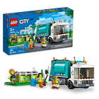 LEGO City Recycling Truck 60386, Toy Vehicle Set with 3 Sorting Bins,