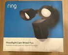 Ring Floodlight Cam Wired Plus, motion-activated 1080p HD video - Black