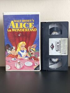 New ListingWalt Disney Alice In Wonderland VHS Black Diamond
