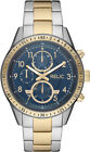 Relic by Fossil Men's ZR15981 Mahoney Two-Tone Bracelet Watch -
