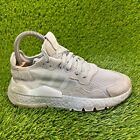 Adidas Nite Jogger Womens Size 5.5 Gray Athletic Running Shoes Sneakers FW5466