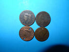 1830 1837 1840 1852 large cent us coins