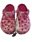 Crocs Classic Beach Dye Clogs Slip On Shoes Tie Dye Pink Women 10 Men 8