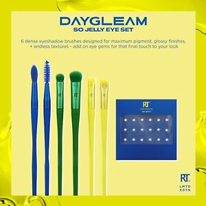 Real Techniques Day Gleam So Jelly 7 Piece Eye Makeup Brush Set