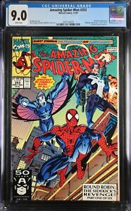 1991 Marvel Comics | The Amazing Spider-Man #353 | Direct Ed. | VINTAGE | CGC 9
