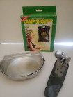 Camping Gear Vintage Survival Mess Kit, Utensiles New Shower Bag