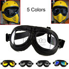 Motorcycle Windproof Goggles Aviator Pilot Retro Vintage Eyewear Glasses Helmet