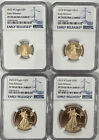 2023-W Early Releases Gold Eagle 4coin Proof Set NGC PF70