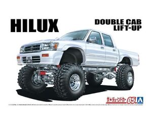 1/24 1994 Toyota Hilux Double Cab Lift-Up 4WD Pickup Truck