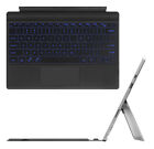 Wireless Keyboard Backlit Type Cover Trackpad for Microsoft Surface Pro 7/6/5/4