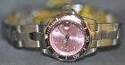 Invicta Ladies Pro Diver Pink Dial Stainless Steel Watch 11443