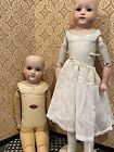 New ListingAntique German Bisque Dolls AM 370 and Heubach 275 23 inches Lot of 2 TLC/AS IS