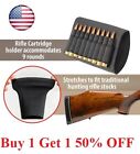Tactical Ammo Pouch Cartridge Holder 9 Round Rifle Bullet Holster Butt Stock Bag