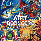 YuGiOh Watt Deck Core Bundle 12 Cards Complete AGOV