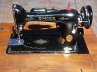 1949 Singer Sewing Machine Model 66 in cabinet, great shape