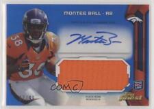 2013 Topps Finest Jumbo Relic Blue Refractor /99 Montee Ball Rookie Auto RC