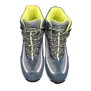 LL Been Primaloft Boots Women Sz 8.5 Medium TEK 2.5 Waterproof Trail Winter Blue