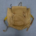 Vintage 70s 80s Jura Leather Tactical Backpack Made In Czechoslovakia RARE
