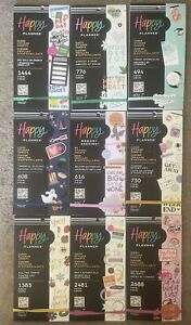 THE HAPPY PLANNER STICKERBOOKS LOT OF 9 ALL NEW
