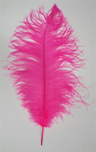 Fuchsia Hot Pink Ostrich Feather 16-20 inch Long per Each