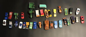 Hot Wheels Disney Toy Car Mixed Lot 30+ Die Cast & Plastic Some John Deere Wear